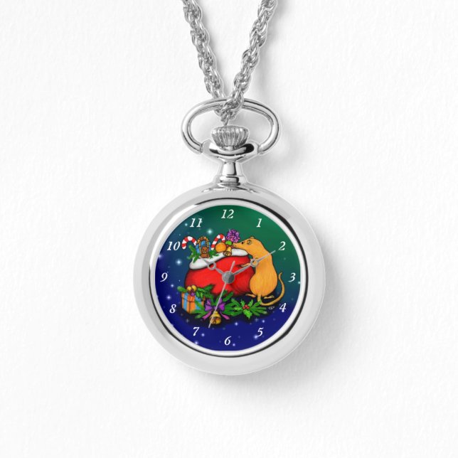 ネズミの王子との聖降誕祭お目出とう 腕時計 (正面)