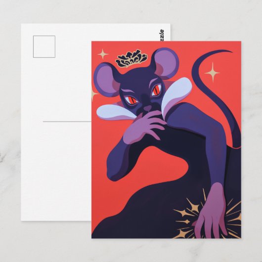 ネズミの王子 ポストカード (正面/裏面)