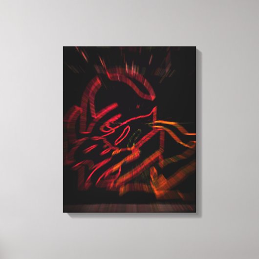 ネズミの種族 キャンバスプリント (正面)