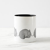 『ネズミの種』 ツートーンマグカップ (中央)