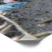 ネズミの穴プリント ポスター (角)