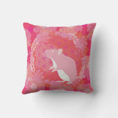 ネズミの花 クッション (裏面)