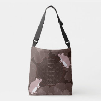 ネズミの花 クロスボディバッグ