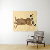 ネズミの記述によって混乱したばか タペストリー (インサイチュ(横))