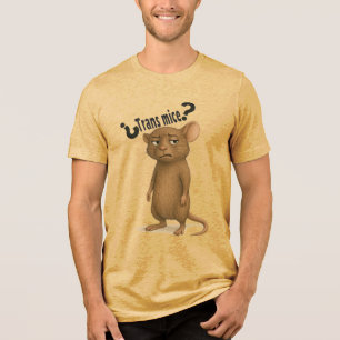 ネズミの記述によって混乱したばか トライブレンドTシャツ