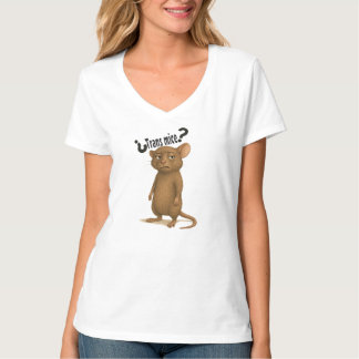 ネズミの記述によって混乱したばか Tシャツ