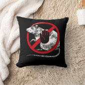 ネズミの調教ストップ術小説はクールない クッション (ブランケット)