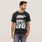 ネズミの飼い主すまんネズミのバイバイできない Tシャツ (正面フル)