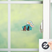 ネズミは可愛いが臭い ウィンドウサイン (ホーム)