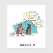 ネズミは可愛いが臭い シール (シート)