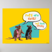 ネズミは可愛いが臭い ポスター (正面)