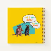 ネズミは可愛いけど、ちょっと臭い ノートブック (裏面)