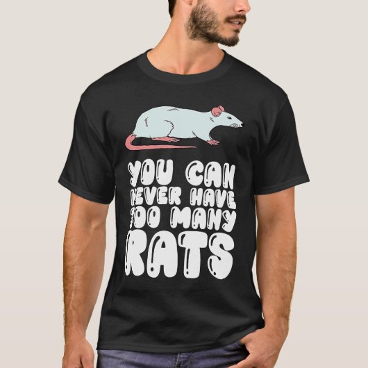 ネズミは多ければ多いほど良い Tシャツ (正面)