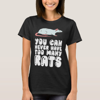 ネズミは多ければ多いほど良い Tシャツ