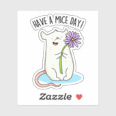 ネズミをおもしろい飲む シール (シート)