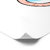 ネズミをおもしろい飲む ポスター (角)