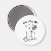 ネズミをおもしろい飲む マグネット (正面/裏面)