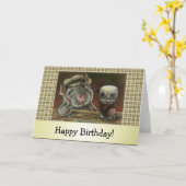 ネズミを追い払う カード (黄色い花)