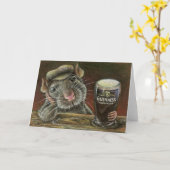 ネズミを追い払う カード (黄色い花)