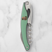 ネズミを飼うかわいい幸せ猫カップル|過去記事 ソムリエナイフ (裏面)