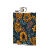 ネズミパーティーはオレンジと青 フラスク (左)