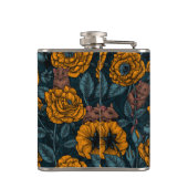 ネズミパーティーはオレンジと青 フラスク (裏面)