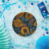 ネズミパーティーはオレンジと青 ペーパープレート (パーティー)