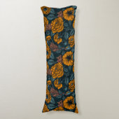 ネズミパーティーはオレンジと青 ボディピロー (正面縦)