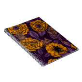 ネズミパーティーはオレンジ色と紫 ノートブック (右側)