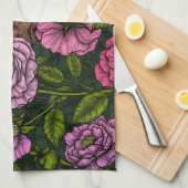 ネズミパーティー キッチンタオル (四つ折り)