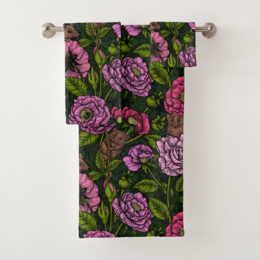 ネズミパーティー バスタオルセット (インサイチュ)