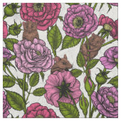 ネズミパーティー ファブリック (見本)