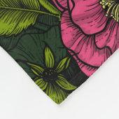 ネズミパーティー フリースブランケット (角)