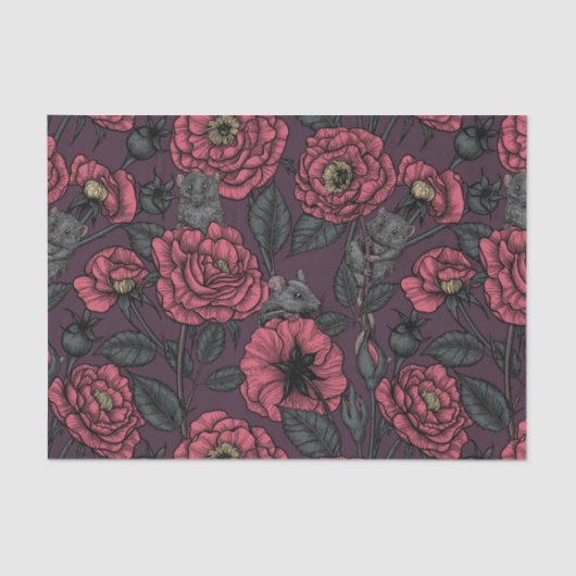 ネズミパーティー 薄葉紙 (正面)