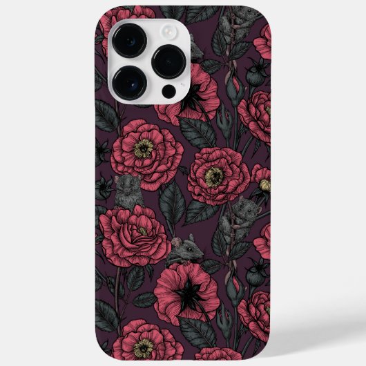 ネズミパーティー Case-Mate iPhoneケース (裏面)