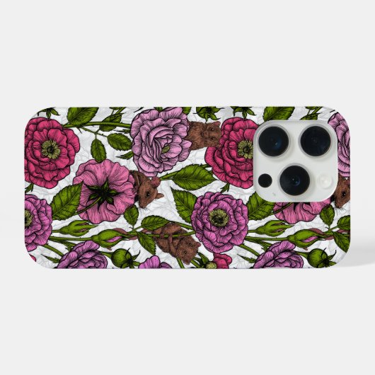 ネズミパーティー iPhoneケース (裏面横)