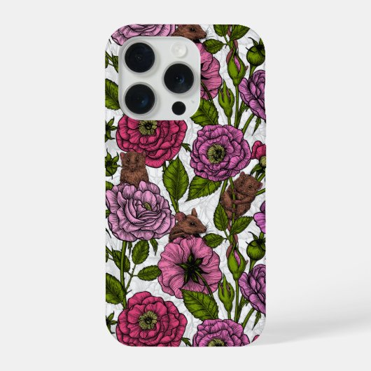 ネズミパーティー iPhoneケース (裏面)