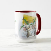 ネズミメリーズマイク&Macマグ マグカップ (正面右)