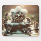 ネズミ与えのAバス マウスパッド (正面)