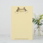 ネズミ付き2つ – カスタマイズ可能な文房具 便箋 (スタンド正面)