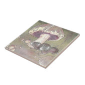 ネズミ及びきのこ タイル (側面)