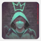 ネズミ王 スクエアシール (正面)