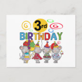 ネズミ第3期Tシャツとギフト ポストカード (正面)