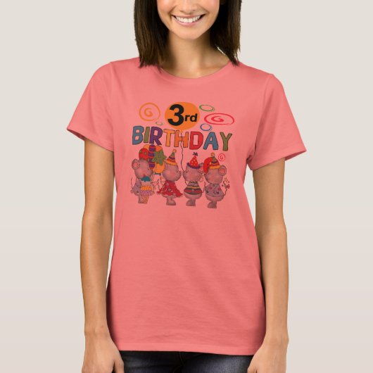 ネズミ第3期Tシャツとギフト Tシャツ (正面)