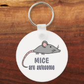 ネズミ素晴らし キーホルダー (正面)