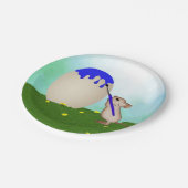 ネズミ絵画のイースターエッグ紙プレート ペーパープレート (アングル)