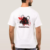 ネズミ退治 -  Tシャツ (裏面)