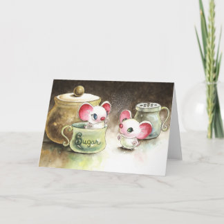 ネズミ遊と砂糖 カード