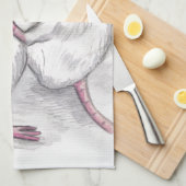 ネズミ遊のキッチンタオル キッチンタオル (四つ折り)