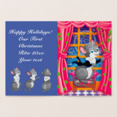 ネズミ遊コンサート 箔カード (内部)